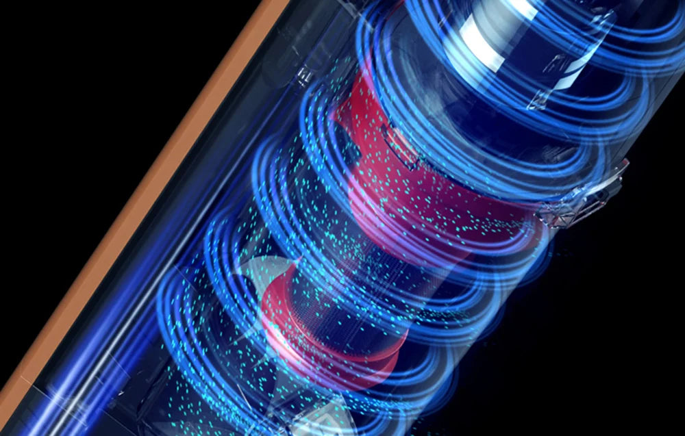 Вертикална прахосмукачка Deerma VC31, 180W, 15 kPa, Контейнер за прах 600 мл, Златист