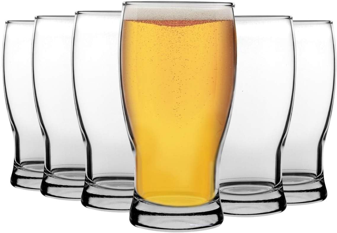 Сет чаши за бира LAV Belek, 380 мл, 6 бр