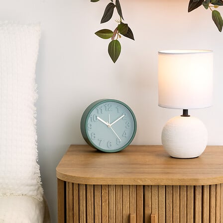 Нощна лампа atmosphera Timeo, 25 cm, Керамика