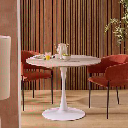 Трапезна маса atmosphera Elias, MDF, 100x76 cm