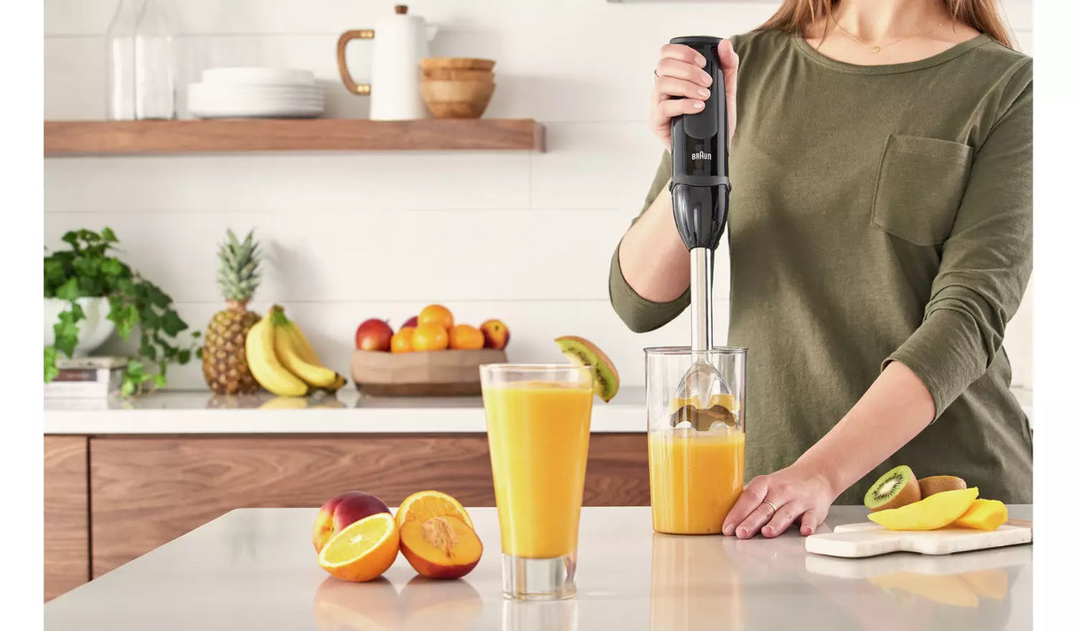 Пасатор Braun MultiQuick 5237, 5 приставки, 1000W, Черен