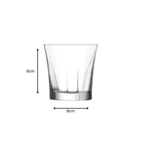 Сет чаши за уиски LAV Truva, 280 мл, 6 бр