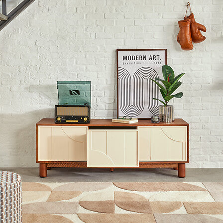 ТВ шкаф atmosphera Jilani, 2 врати и 1 чекмедже, 140x40x50 cm, MDF