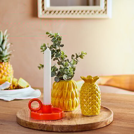 Свещник atmosphera Yucatan, Стъкло, 6 cm