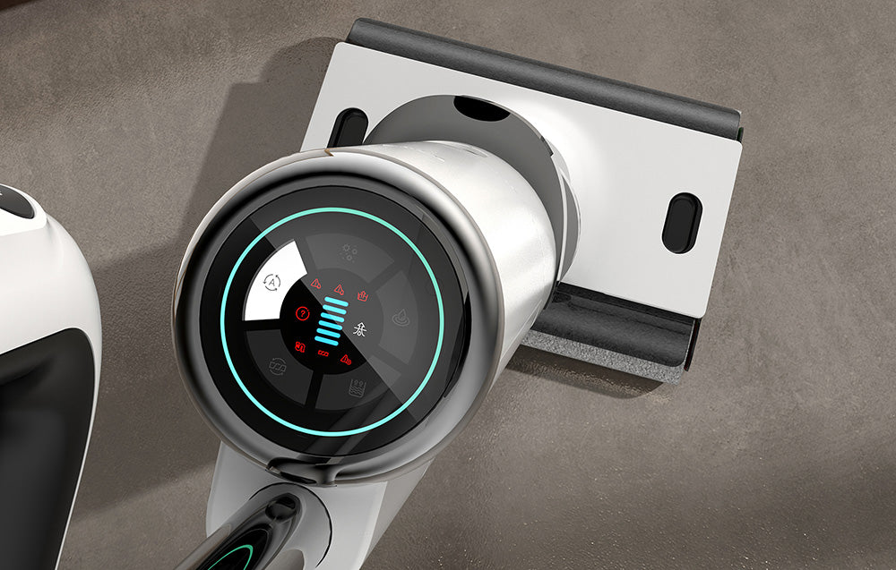 Прахосмукачка Deerma, 230 W, 5000 mAh, 700/500 ml, Бял