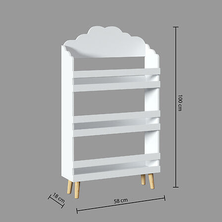 Детска библиотека atmosphera Cloud, MDF