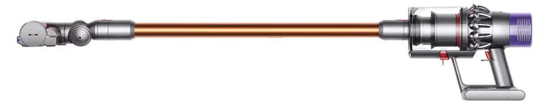 Вертикална прахосмукачка Dyson V10 Absolute 44888301, 525W, 29.4V, 0.76 л, Автономия 60 мин, Сив/Оранжев