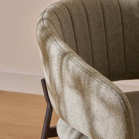 Трапезен стол с подлакътници atmosphera Solea, Корд