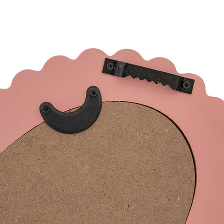 Комплект 2 огледала пеперуда Anna, MDF, Розов