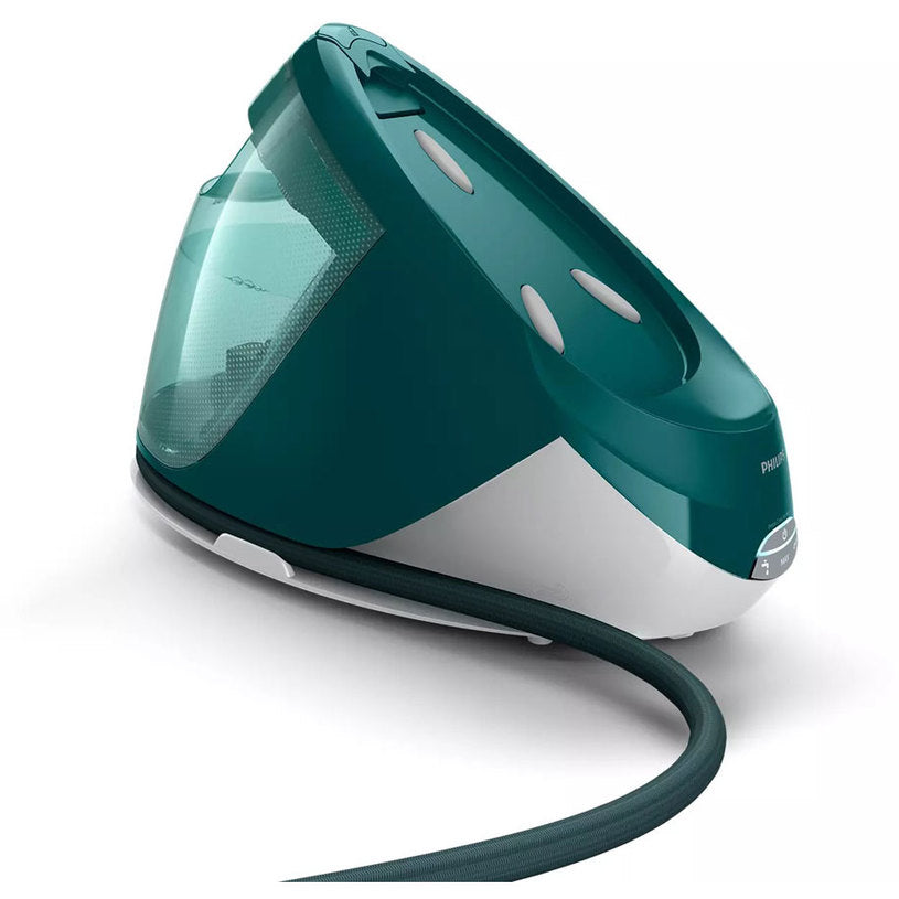 Парогенератор Philips PerfectCare 7000 PSG7140/70, 2100W, 8 бара, 120 гр/мин, OptimalTemp, Бял/Зелен