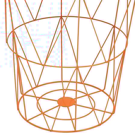Помощна маса atmosphera Kumi, Метал, Ø37 cm