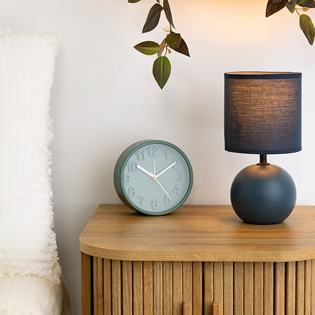 Нощна лампа atmosphera Timeo, 25 cm, Керамика