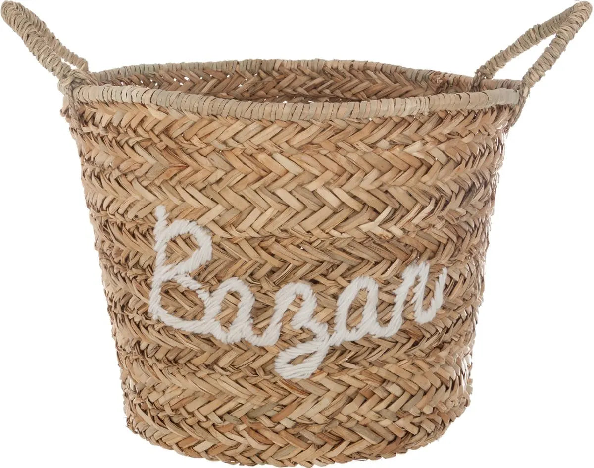 Сгъваем кош за съхранение atmosphera Bazar, 41cm, Тръстика