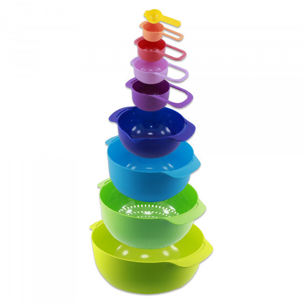 Комплект мерителни купи Herzberg 9в1