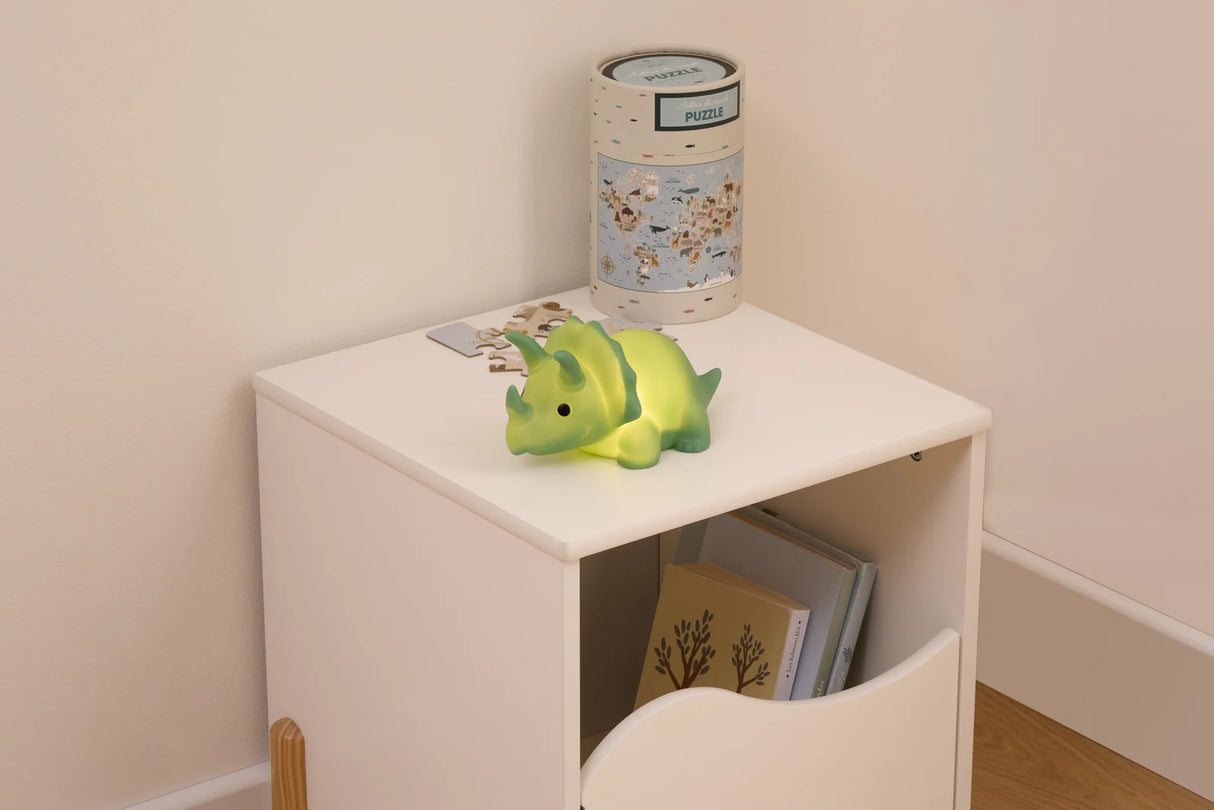 Детска нощна лампа с батерии atmosphera Dinosaur, 9x17 cm