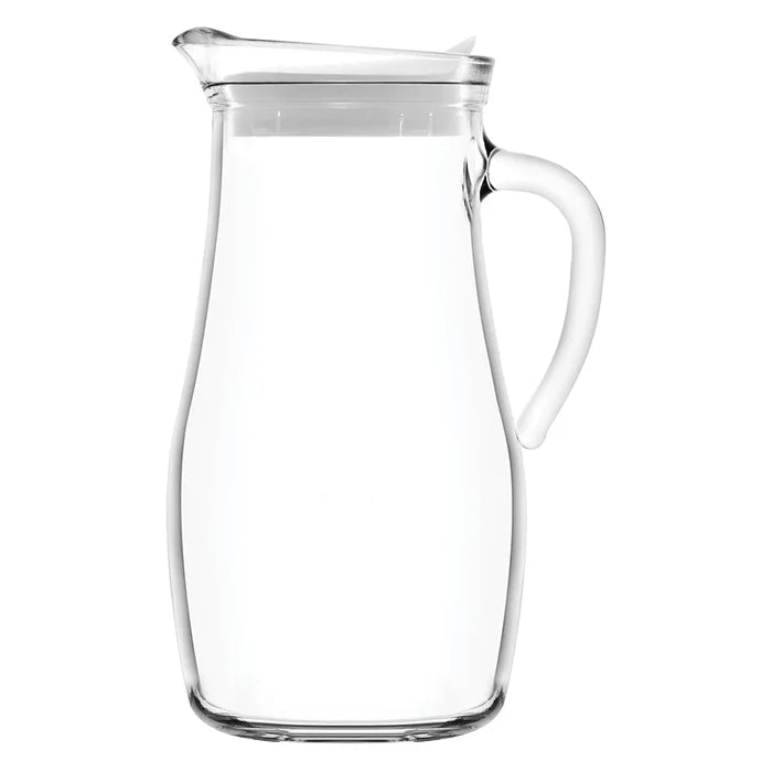 Urcior de sticla LAV Misket, 1800 ml, Capac alb