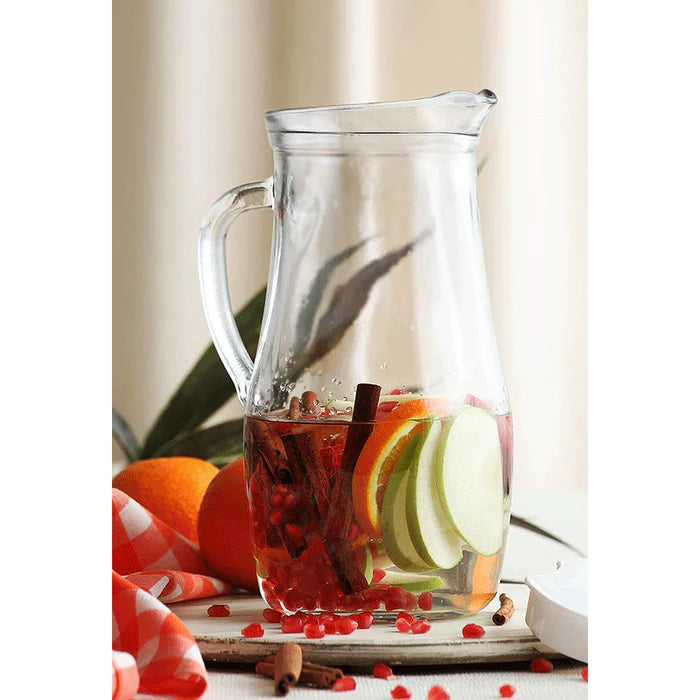 Urcior de sticlă LAV Misket, 1800 ml, capac gri