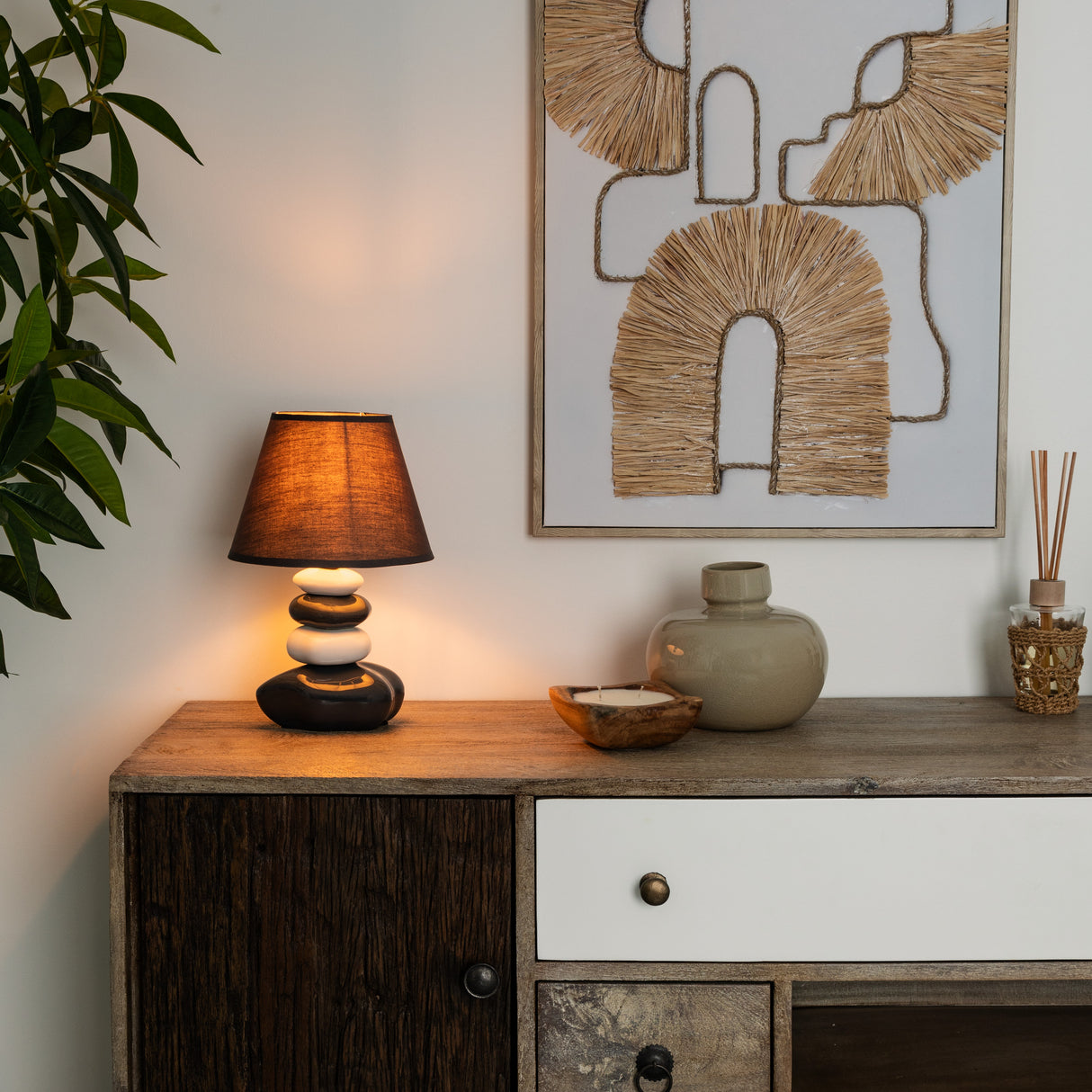 Нощна лампа atmosphera Leny, 31 cm, Различни разцветки