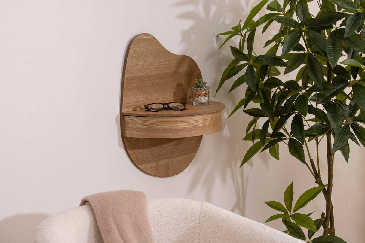 Рафт за стена atmosphera Giuseppe, MDF, 49x39 см