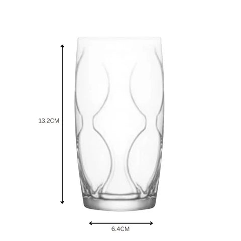 Сет чаши за коктейл LAV Lena, 365 мл, 6 бр