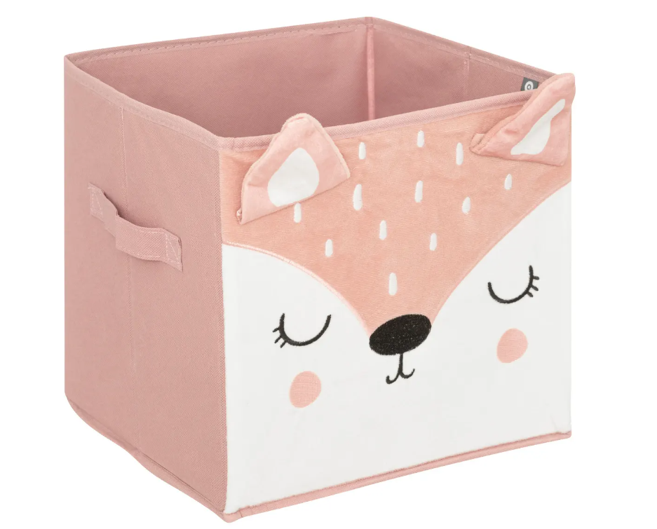 Детска кутия за съхранение atmosphera Deer, 29x29 см