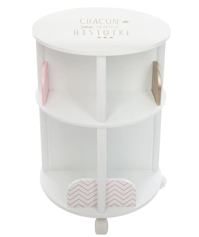 Детски въртящ шкаф за книги atmosphera, MDF