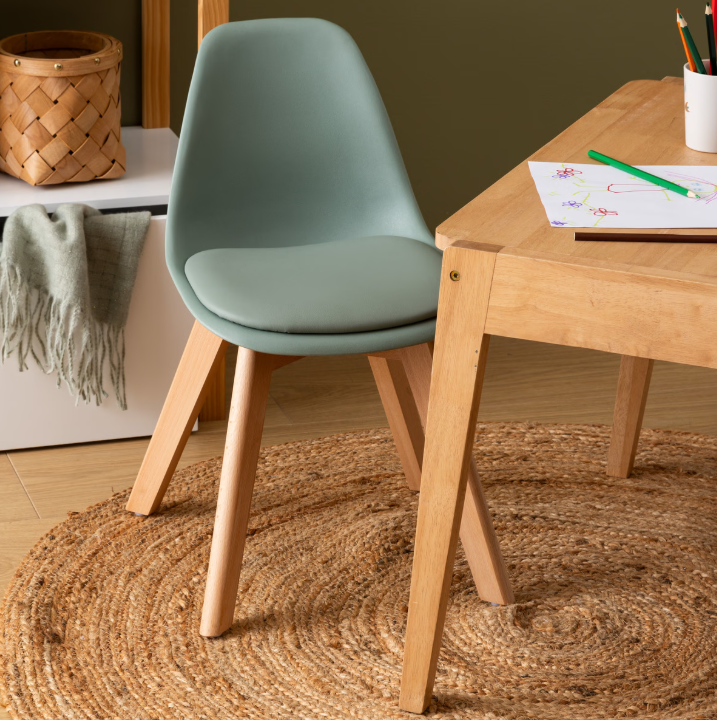 Детски стол atmosphera Mini Baya, Зелен