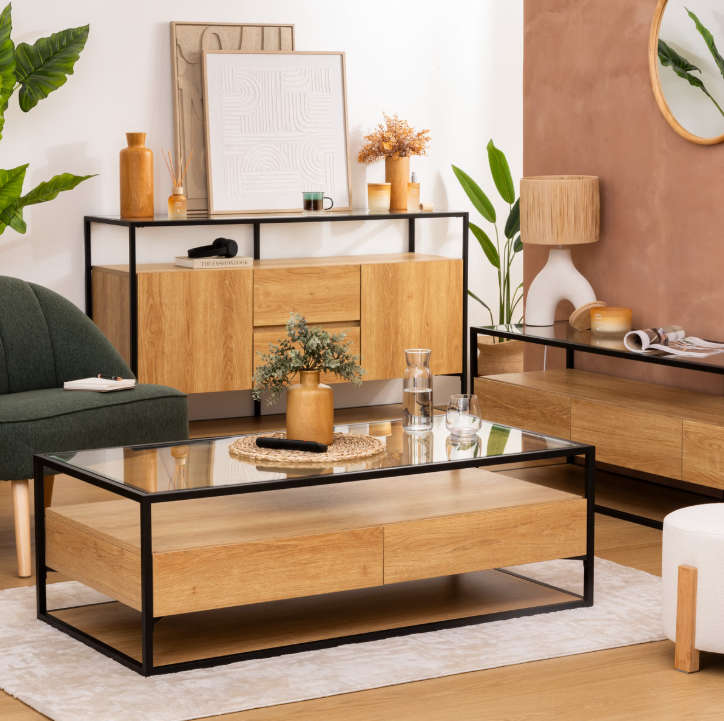 Холна маса atmosphera Aldea, 120x60x40 cm, MDF