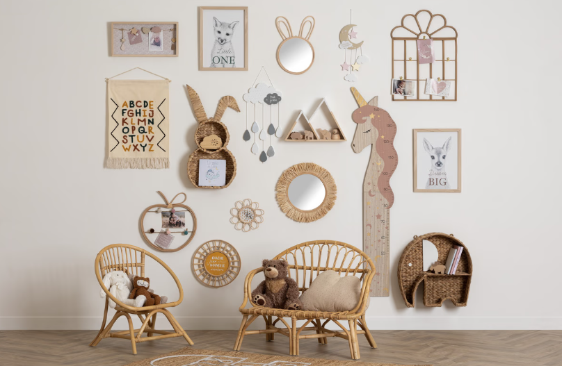 Детска плюшена играчка atmosphera Bear, 45 cm