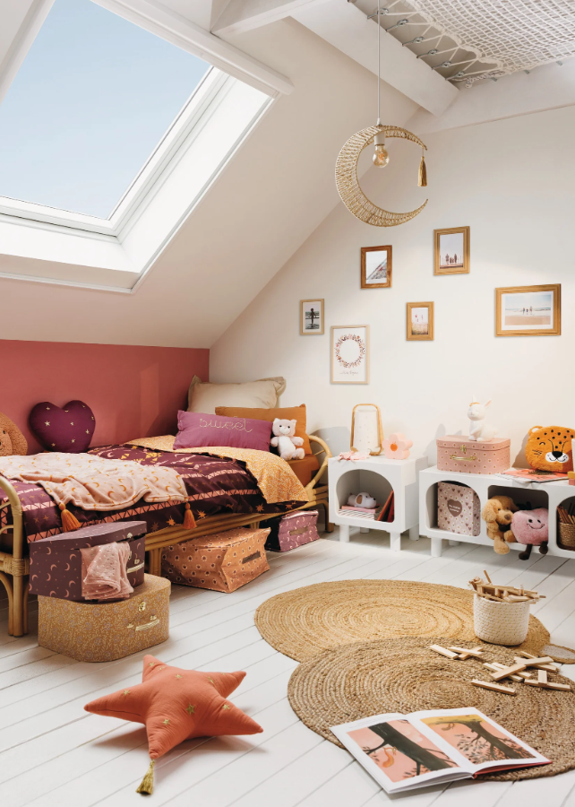 Детска висяща лампа atmosphera Bella, 33 cm