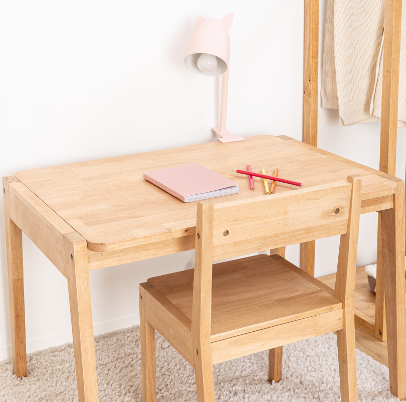 Детска нощна лампа със захващане atmosphera Silly, Розов, 43 cm