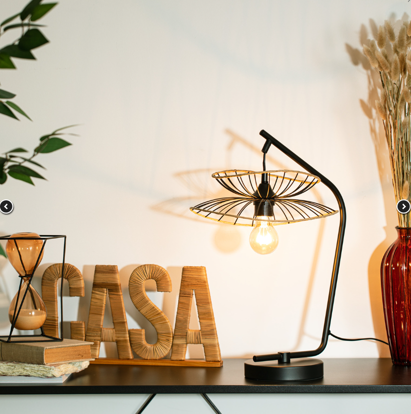 Настолна лампа atmosphera Alara, 50 cm, Метал