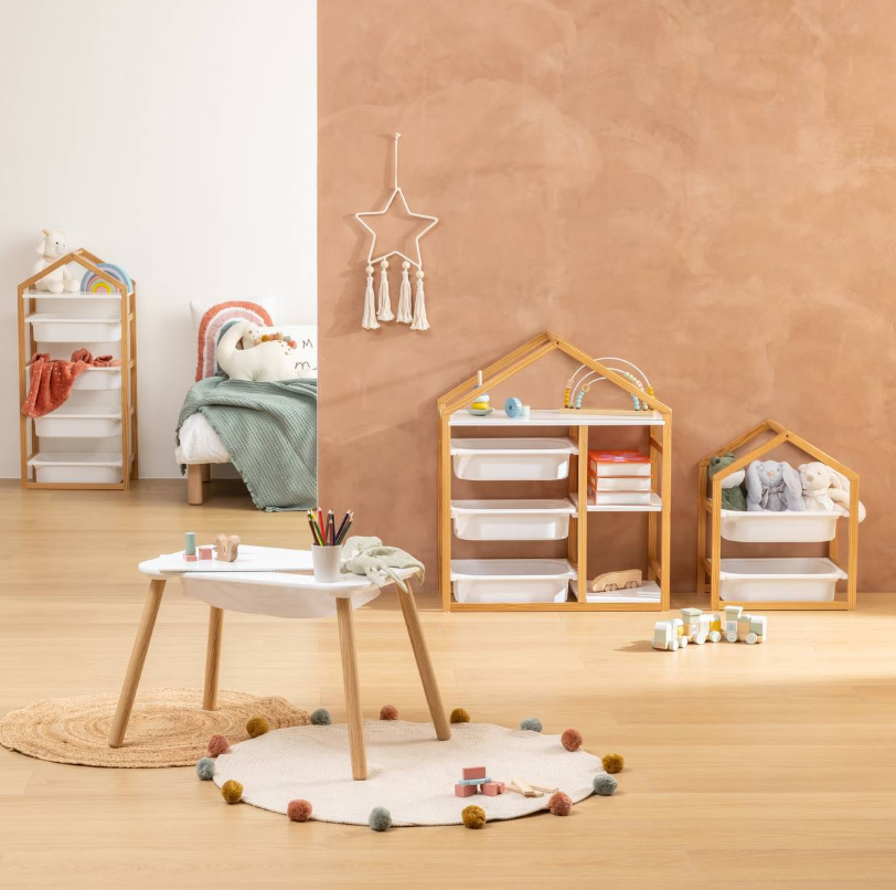 Детска етажерка за съхранение atmosphera Bako, 43x30x55 cm, MDF