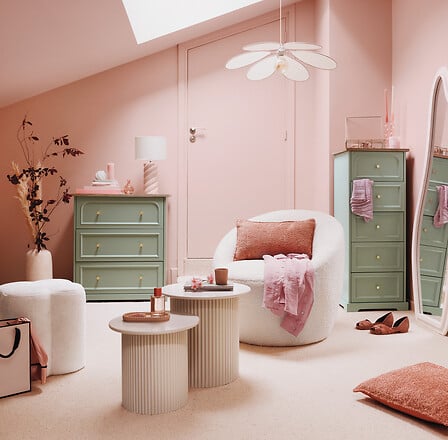 Холна маса atmosphera Eino, MDF, 2 бр.