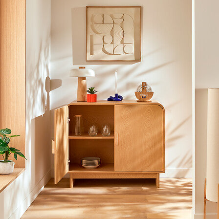 Скрин atmosphera Lee, 2 врати, 100x40x85 cm, MDF