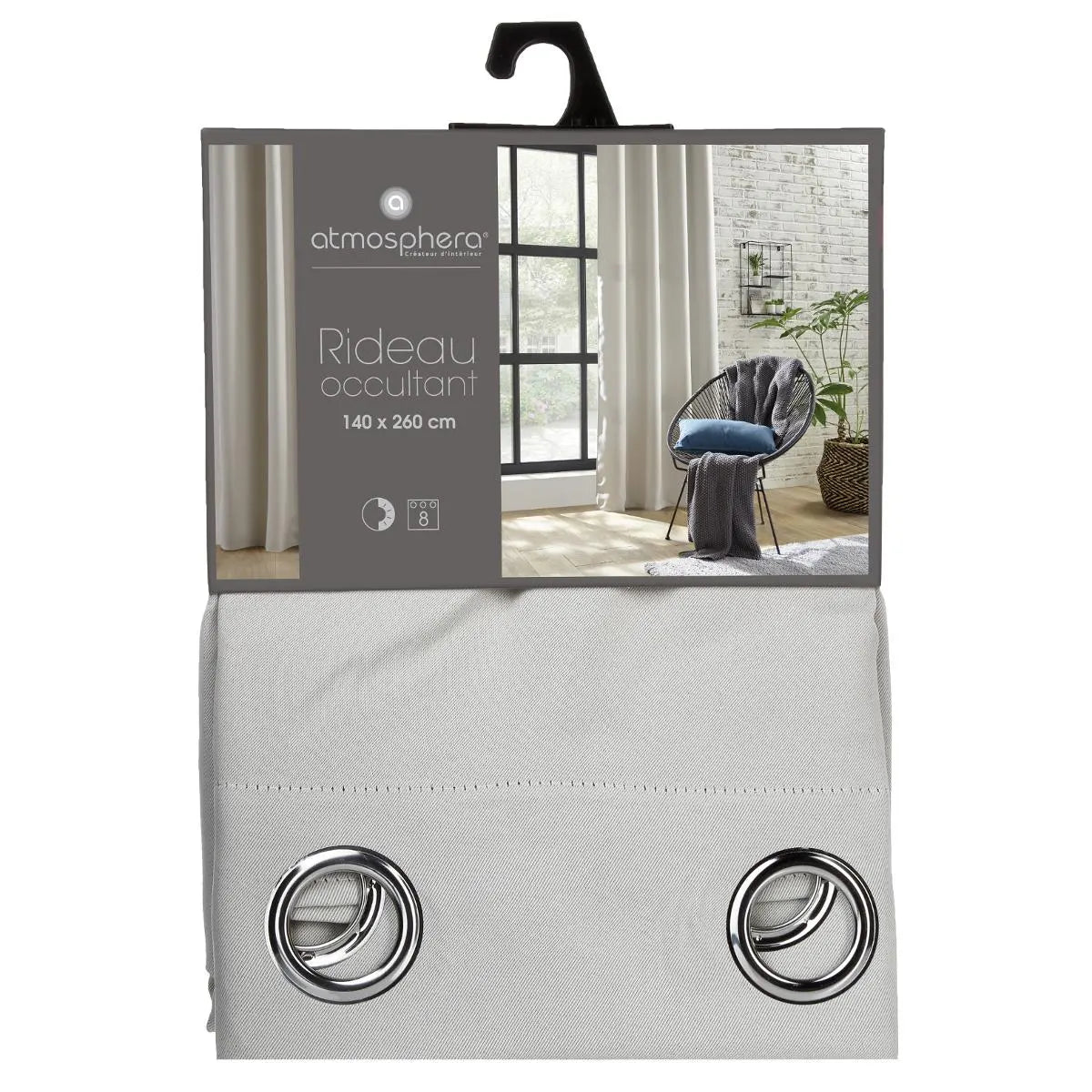 Блекаут завеса atmosphera, 140x260 cm