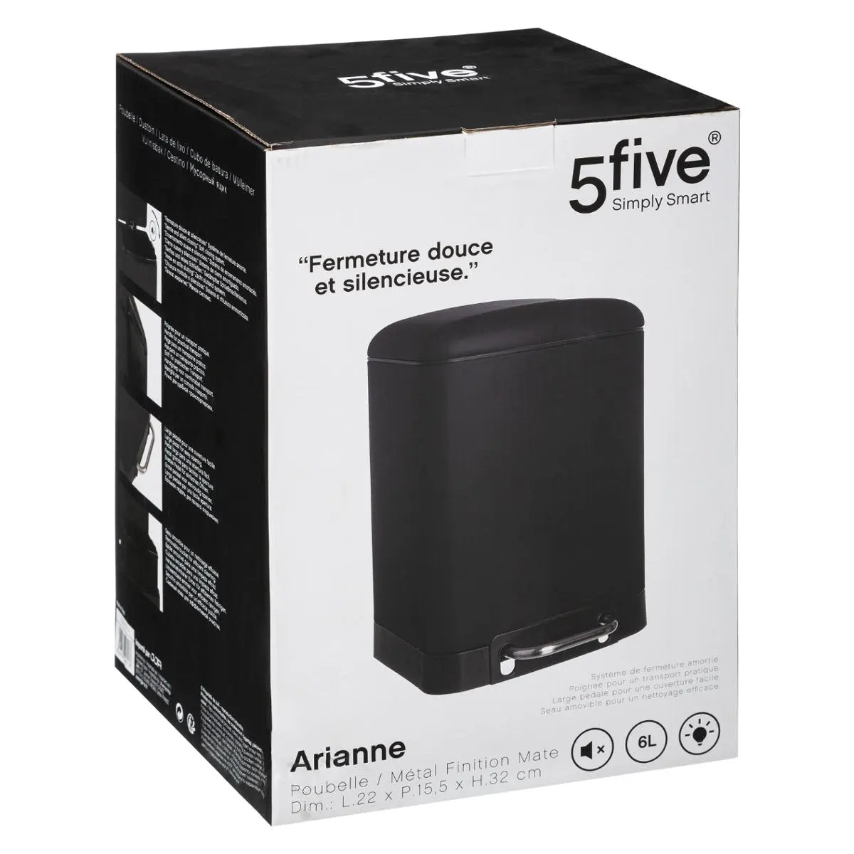 Кош 5five Ariane, Метал, 6 L