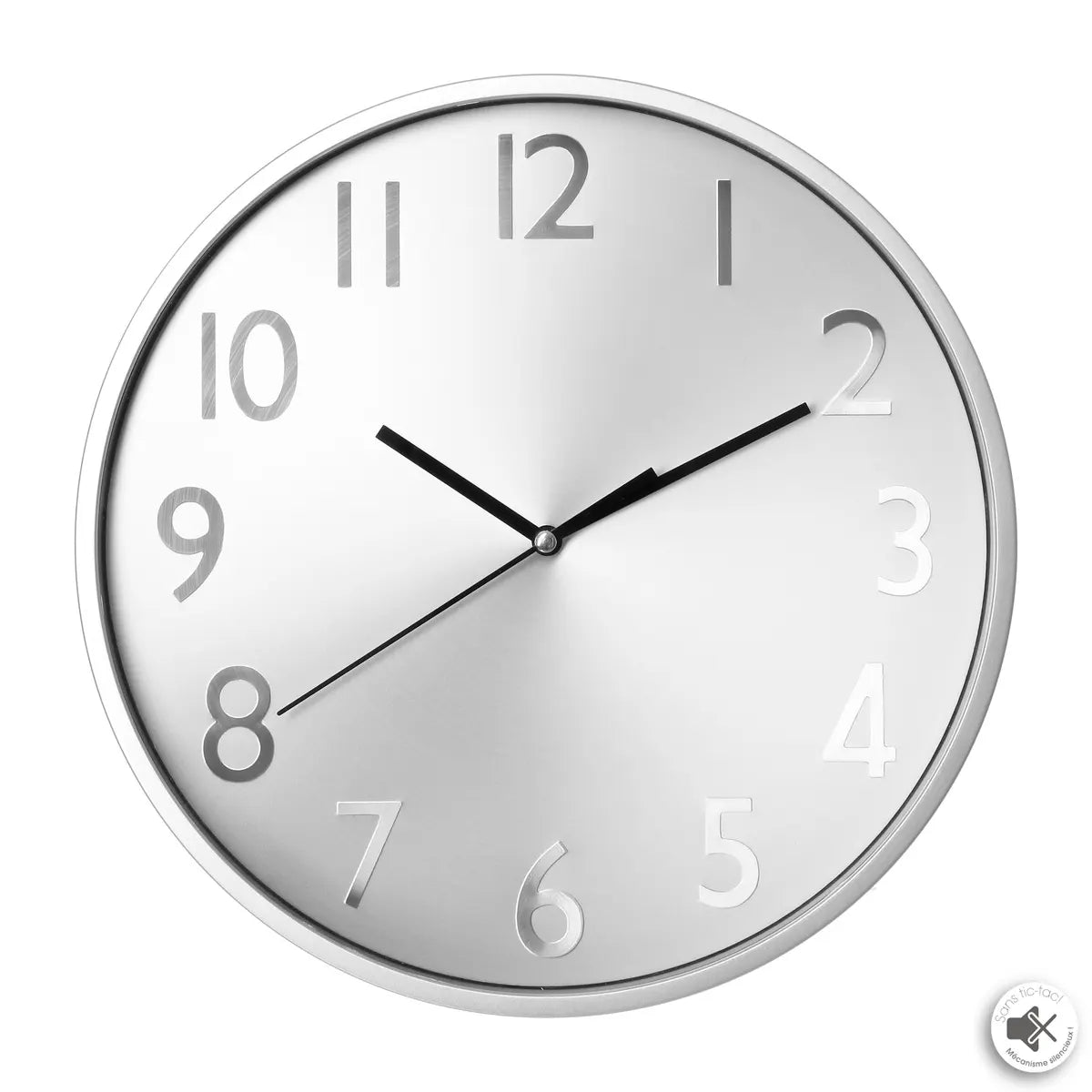 Стенен часовник atmosphera Anae, Ø30 см, Пластмаса и метал