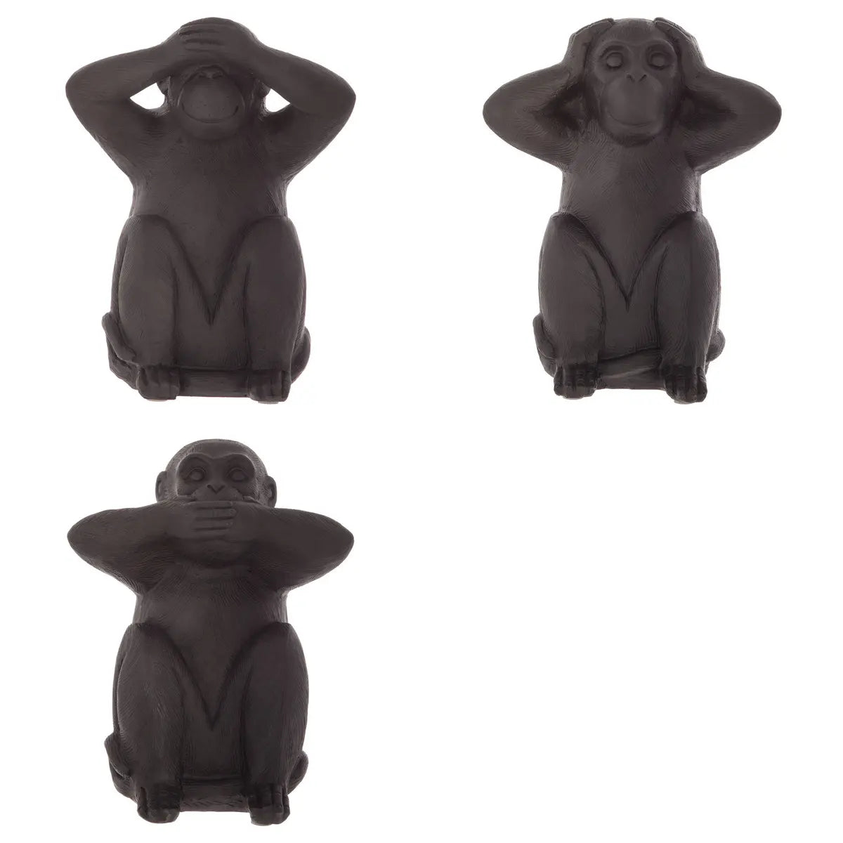 Декоративна фигура atmosphera Wisdom, Смола, 23 cm, 3 бр