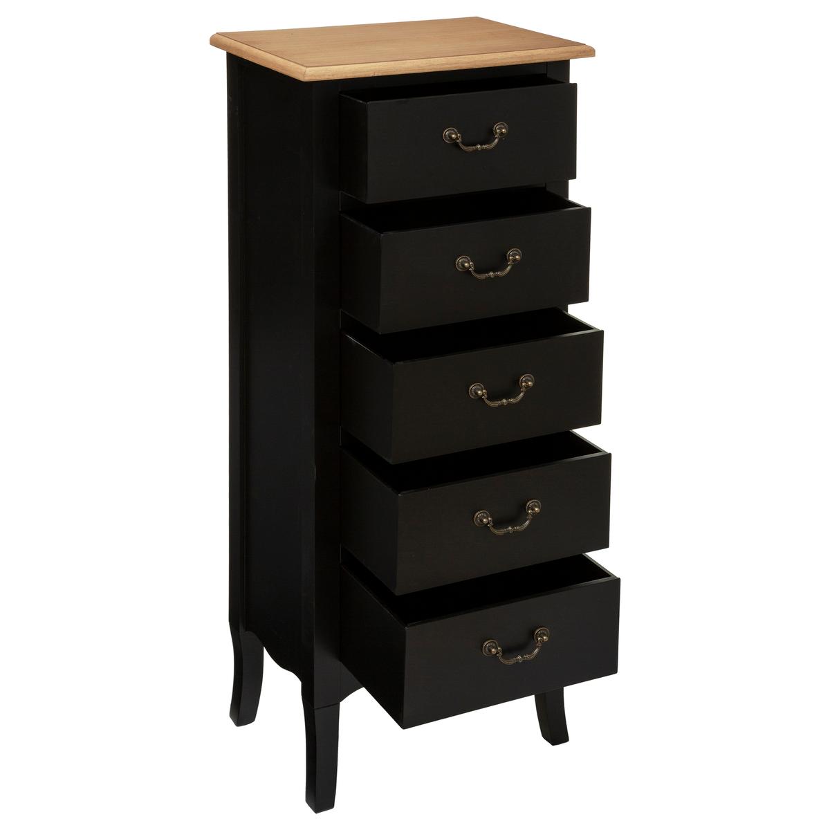 Скрин atmosphera Chrysa, 5 чекмеджета, MDF, 45x30x113 cm