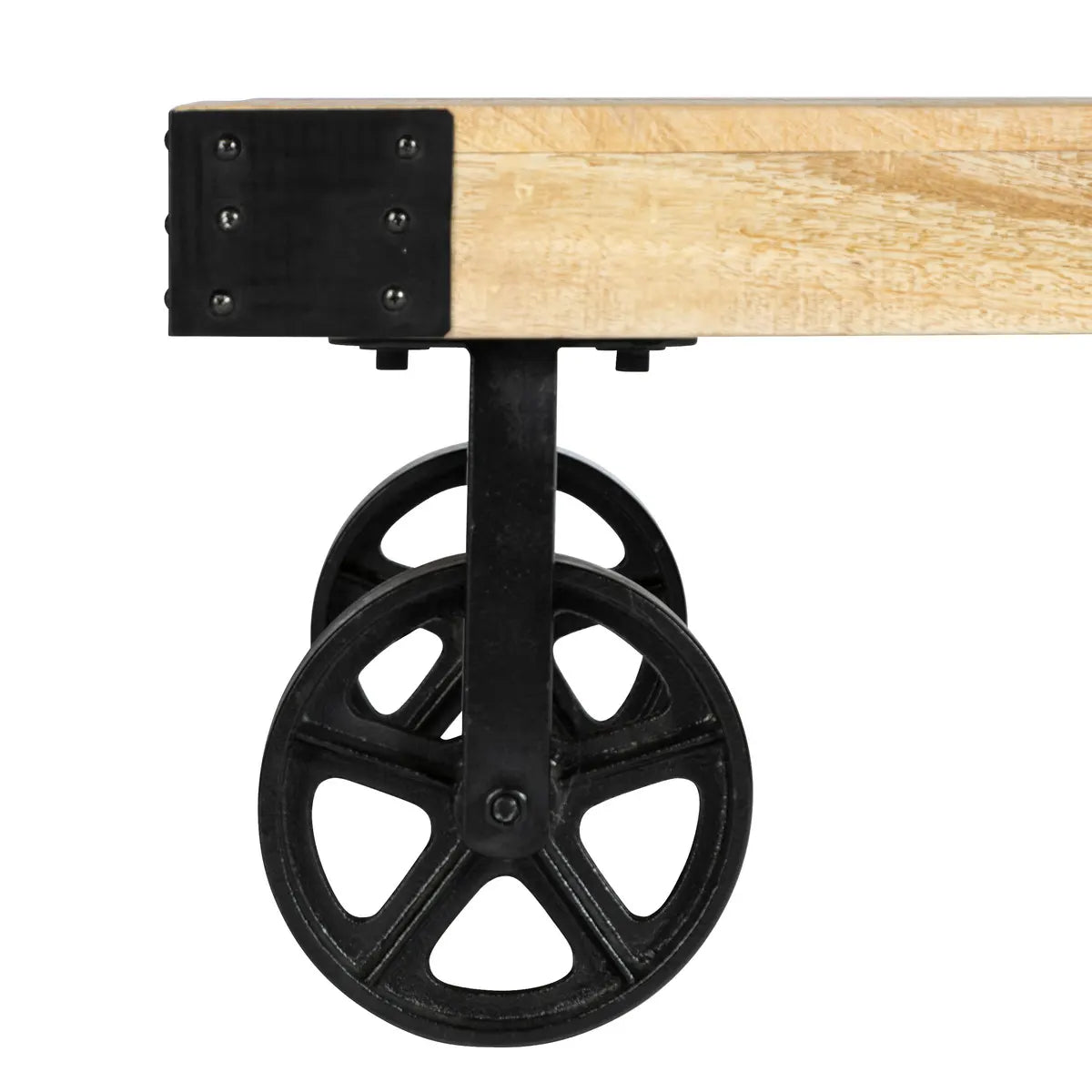 Холна маса atmosphera Silas, 117x71 cm, Манго