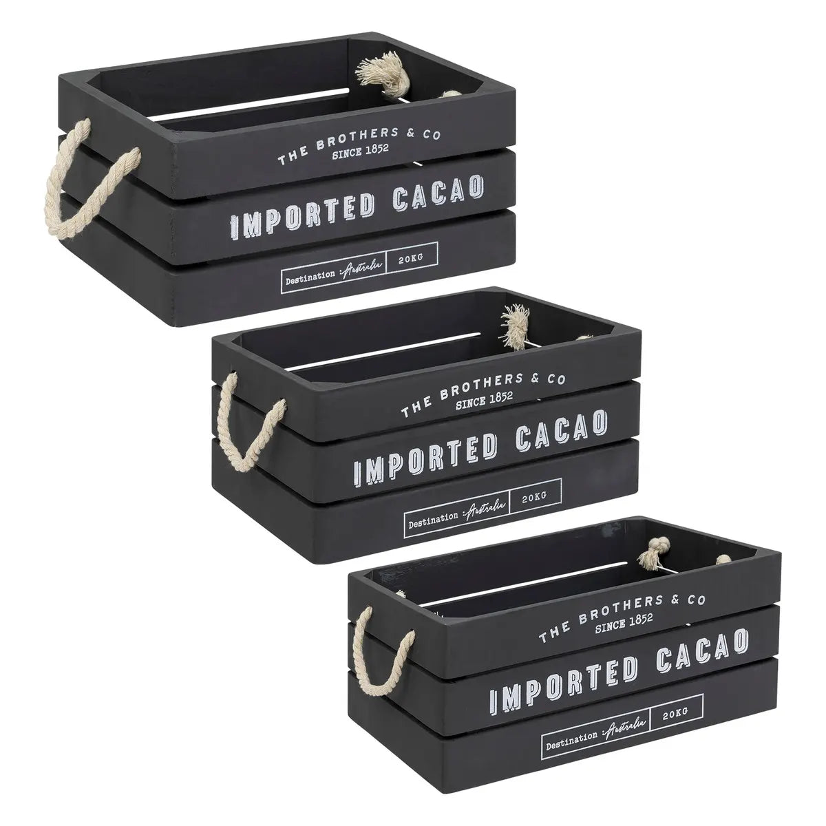 Сет кутии за съхранение atmosphera Denys, 23/29/35 cm