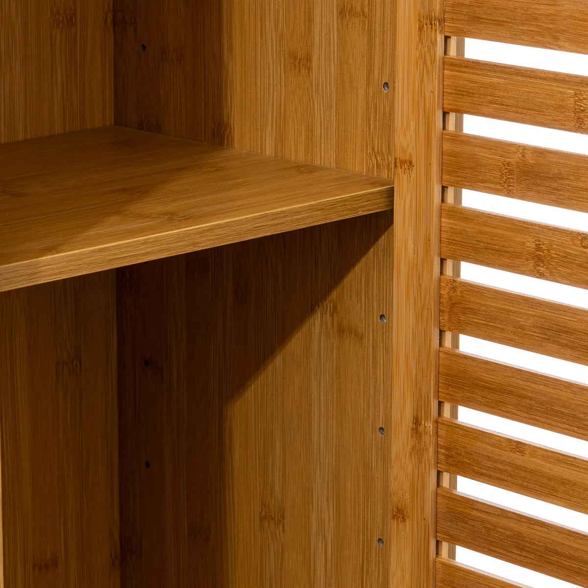 Шкаф за баня 5five Sicela, Висок, Бамбук