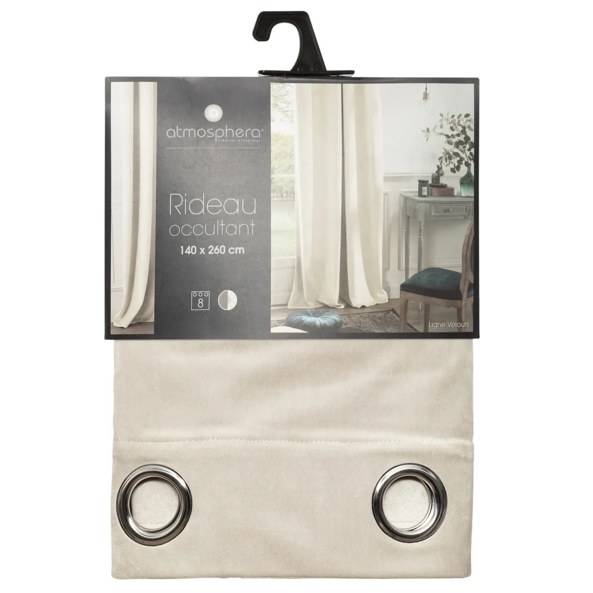 Блекаут завеса atmosphera, Кадифе, 140x260 cm