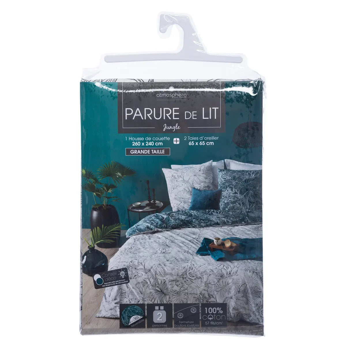 Спално бельо atmosphera Jungle, Памук