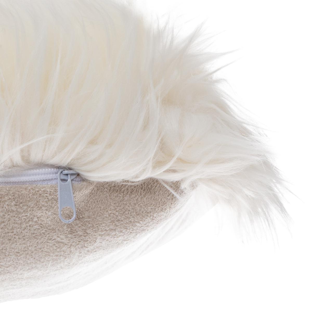 Декоративна възглавница atmosphera Oslo, 40x40 cm, Слонова кост