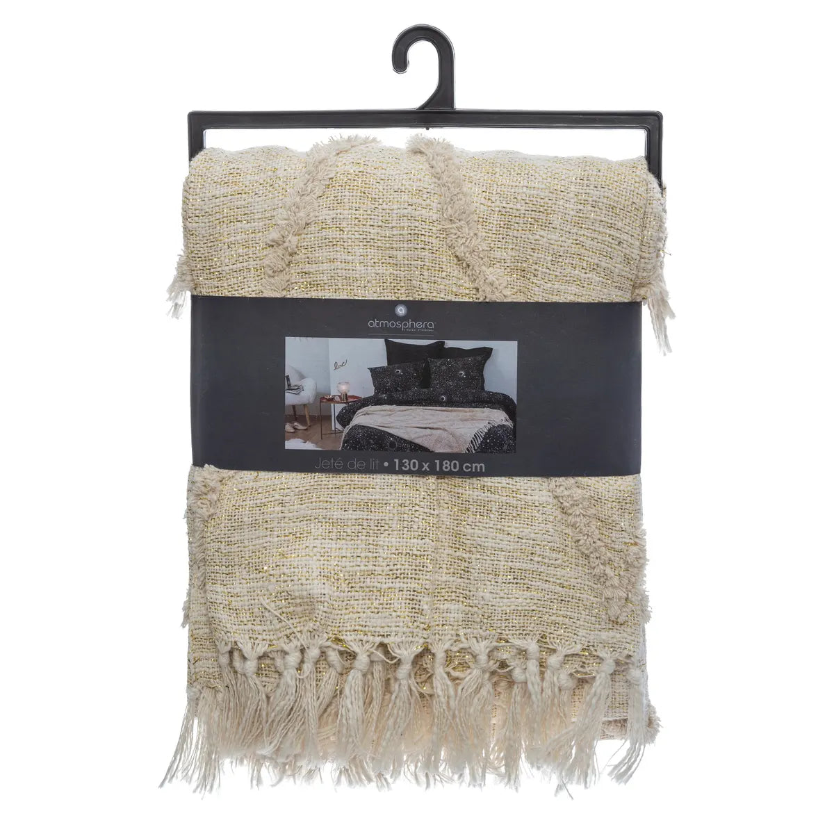 Покривало за легло atmosphera Slub, 130x180 cm