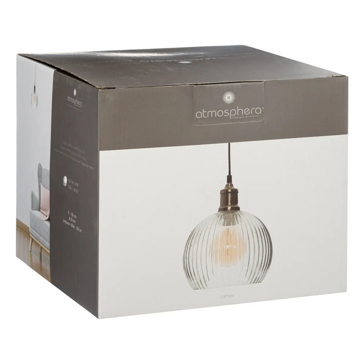 Пендел atmosphera Laye, 20 cm, Стъкло