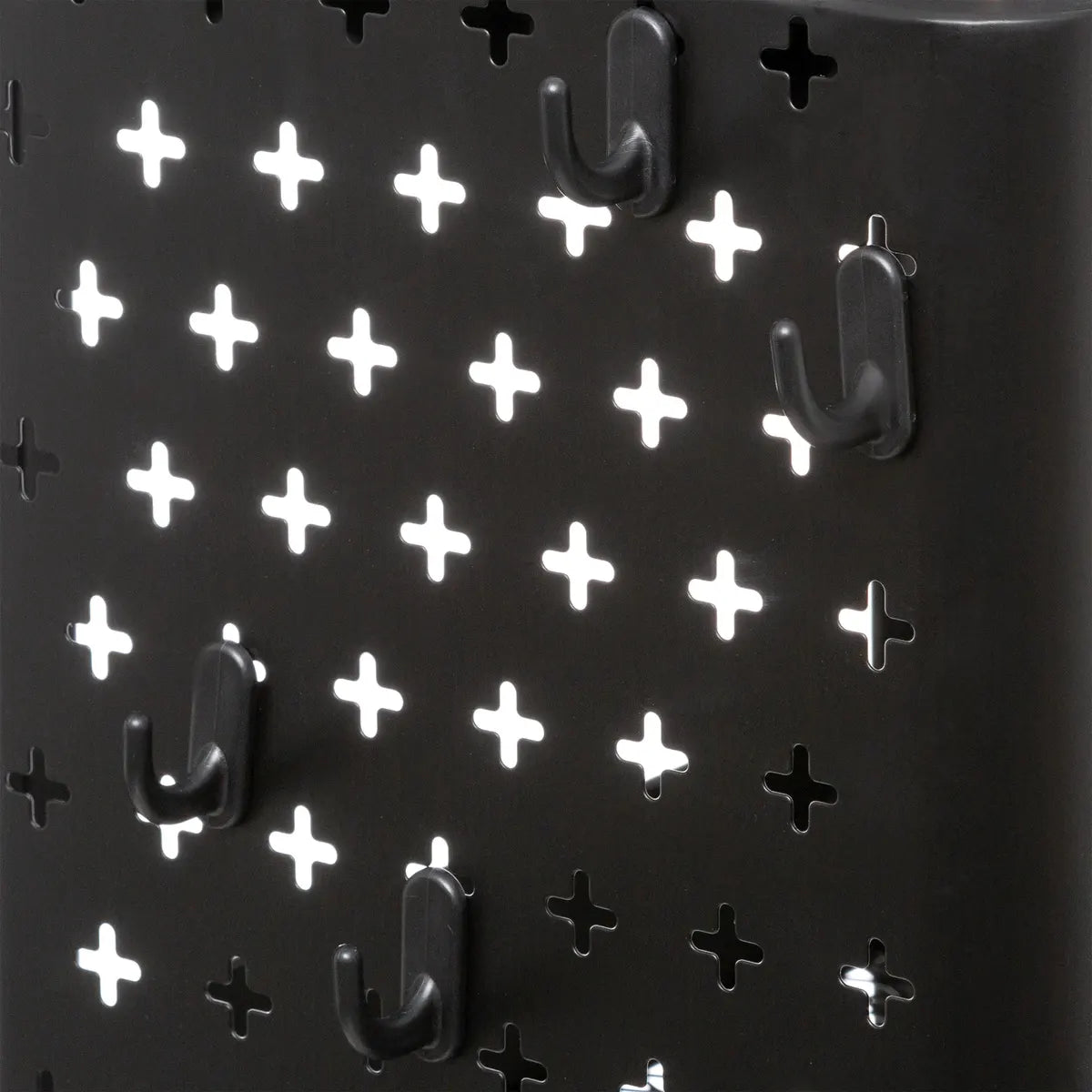 Кухненска количка 5five, Черен, Метал, Перфорирана