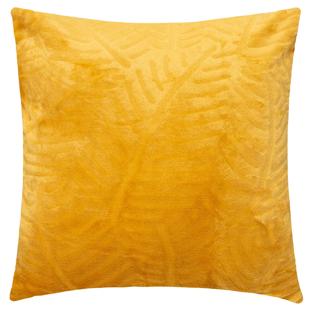 Декоративна възглавница atmosphera Leaf, 40x40 cm, Охра